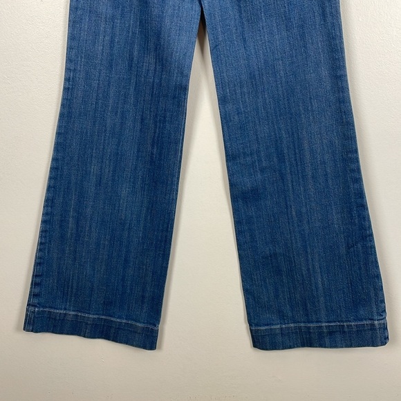 BDG Vintage Flare Bootcut High Rise Womens 26 Denim Button Side Closure Pants - Picture 6 of 9